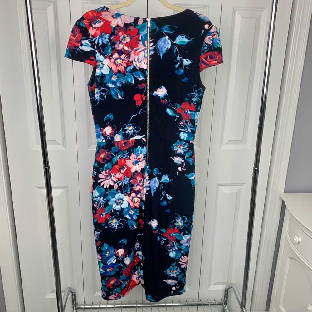 BETSY JOHNSON Black Floral Dress - Picture 2 of 6